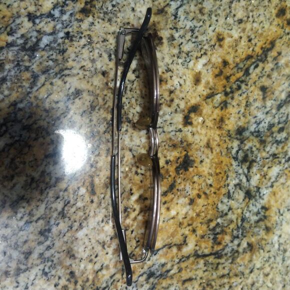 Magic Clip Eyeglasses Brown Frame Full Rim W351 SDL 51-18-145 with Case - Picture 12 of 12